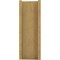 Ekena Millwork 8-in W x 18-in D x 22-in H Balboa Slat Rough Cedar Woodgrain TimberThane Outlooker, Primed Tan OUTUR080X18X22BOA24RCPR - alternate 2